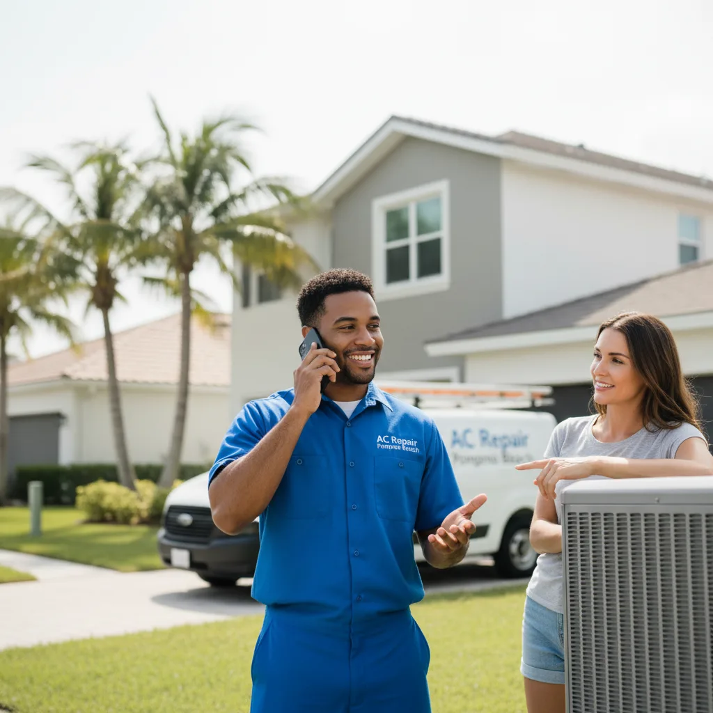 AC Repair Pompano Beach customer support in Kennett Square